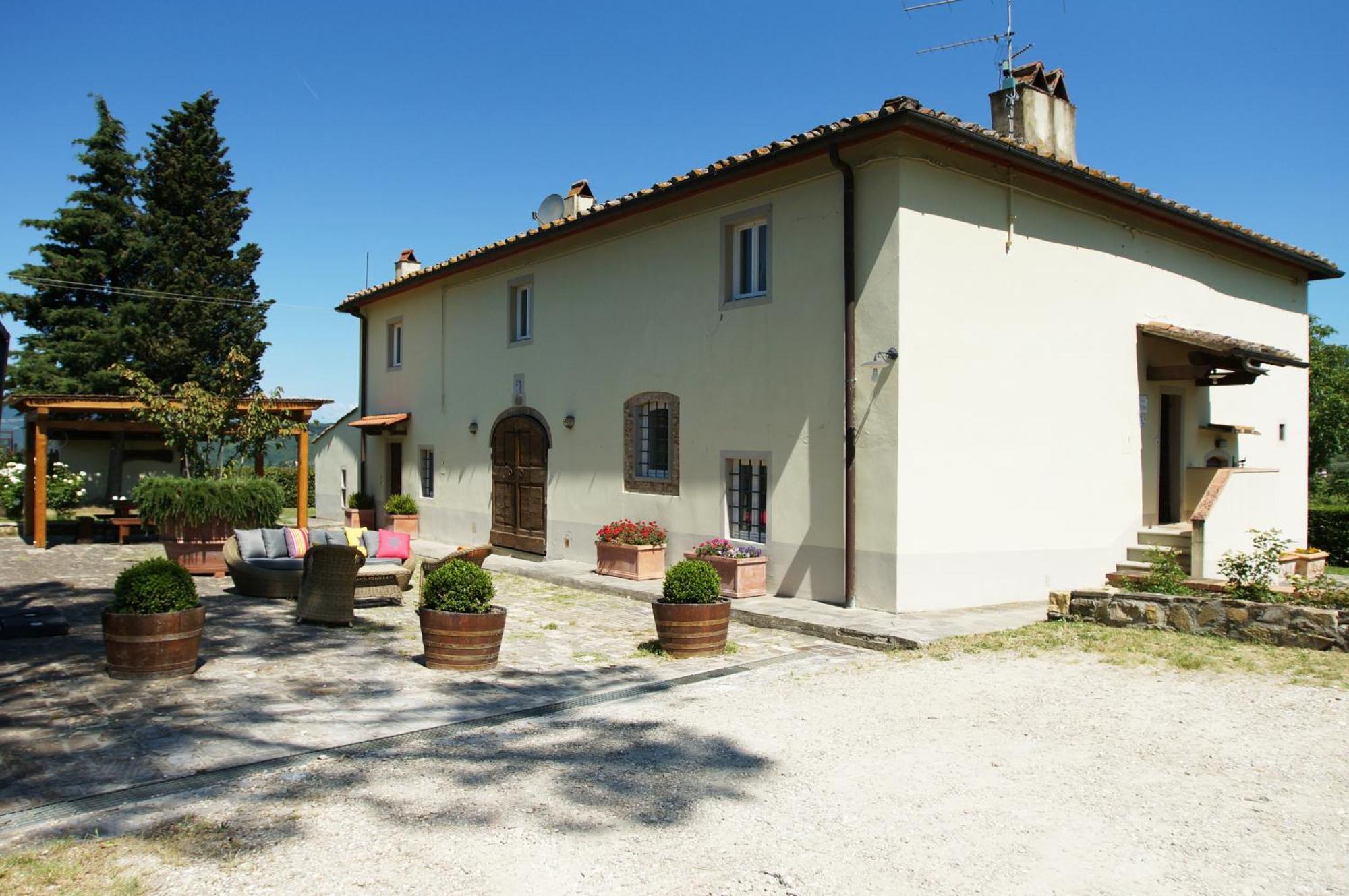 Agriturismo Fattoria Lavacchio Понтасиеве Екстериор снимка